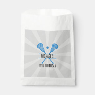 Lacrosse Sports Birthday Favour Bag