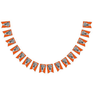 Lacrosse Sports Bunting Flags