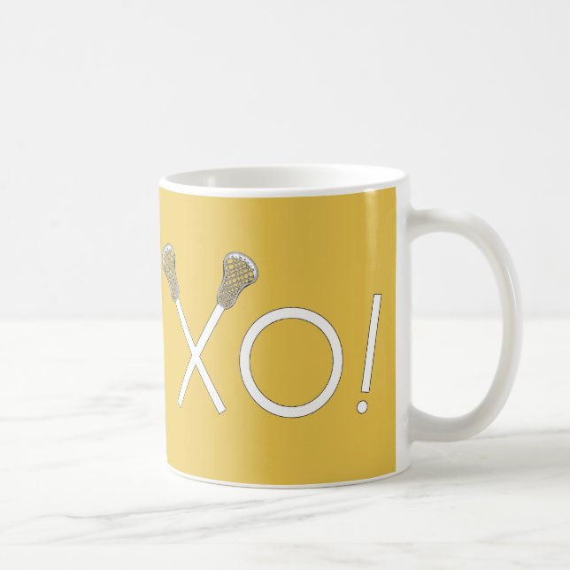 Lacrosse Sports Coffee Mug (Right)