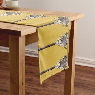 Lacrosse Sports Event Short Table Runner