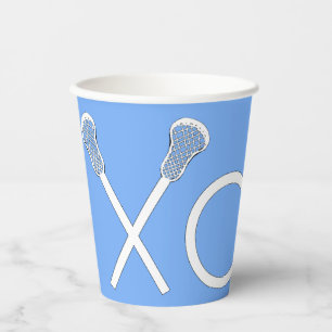 Lacrosse Sports Paper Cups