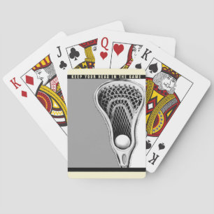 Lacrosse Sports Playing Cards