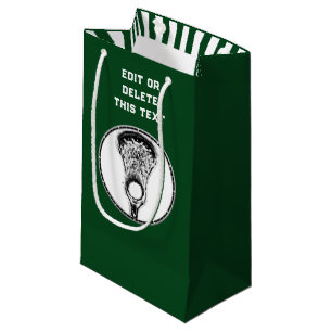 Lacrosse Sports Small Gift Bag