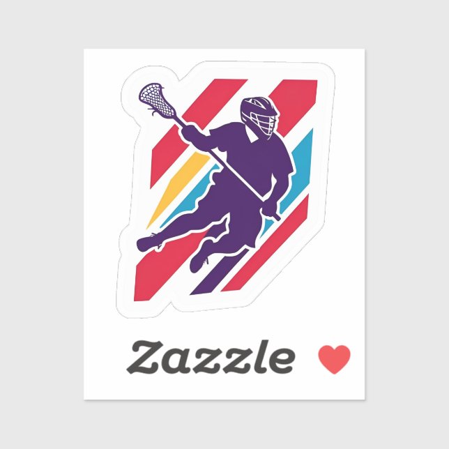 Lacrosse Sticker (Sheet)