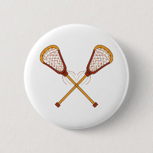 Lacrosse Sticks 2 Inch Round Button