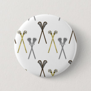 Lacrosse Sticks 2 Inch Round Button