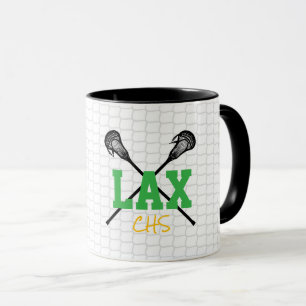 Lacrosse Stix Net Team Colours School Sports Lax Mug