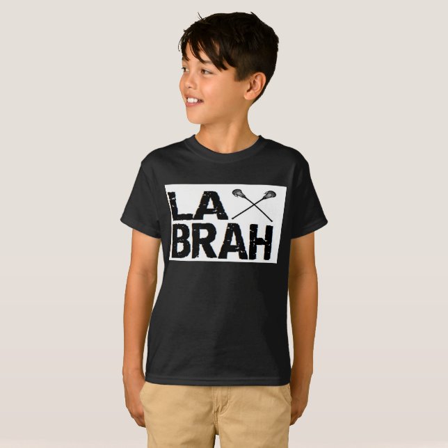 Lacrosse T-Shirt LAX BRAH Bestseller (Front Full)