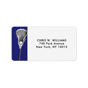 Lacrosse Team Blue Label