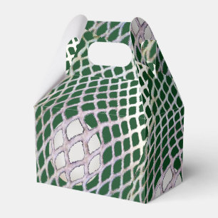 Lacrosse Team Green Party Favor Box