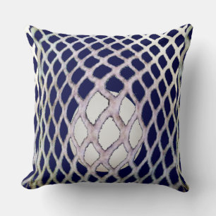 Lacrosse Throw Pillow
