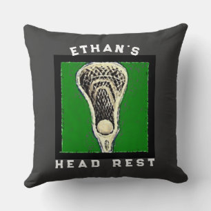 Lacrosse Throw Pillow