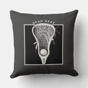 Lacrosse Throw Pillow
