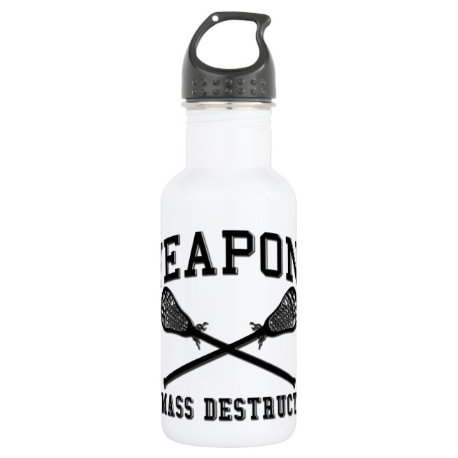 Lacrosse Weapons 532 Ml Water Bottle (Front)