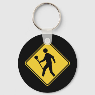 Lacrossing Keychain