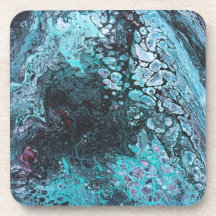 L'acrylique versent des dessous de verre