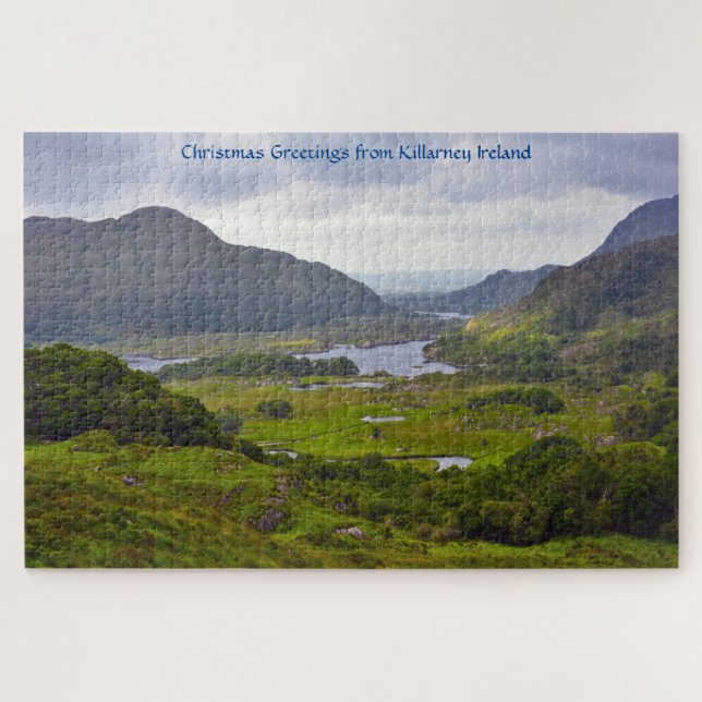 Lacs de Killarney. Puzzle du Parc National (Horizontal)