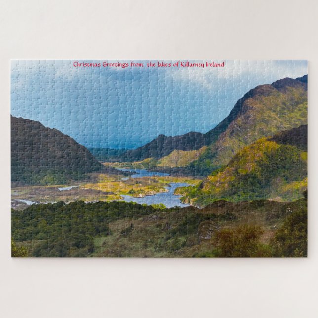 Lacs de Killarney. Puzzle du parc national (Horizontal)