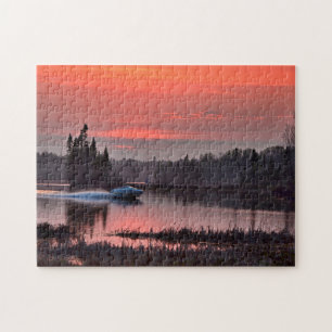 Lacs et forêts Québec. Jigsaw Puzzle