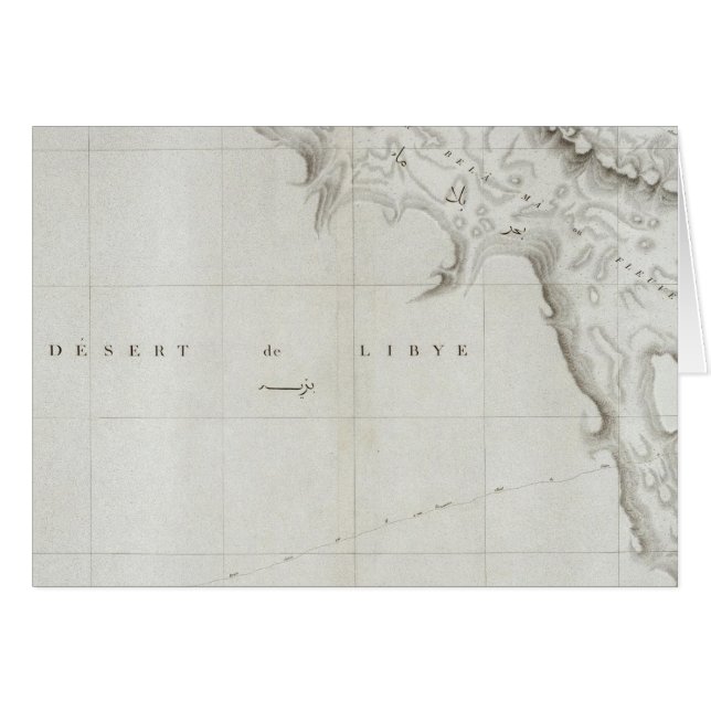 Lacs Natroun, Égypte (Devant horizontal)