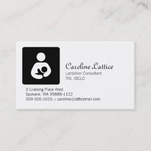 Lactation Consultant Business Card