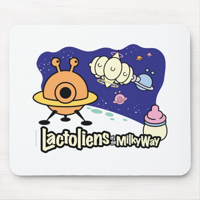Lactoliens™ Mouse Pad (Front)