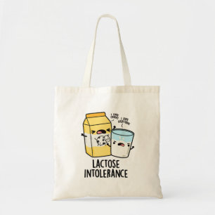 Lactose Intolerance Funny Milk Pun Tote Bag