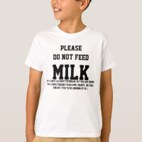 Lactose Intolerance Sucks, White t-shirt (Kid)