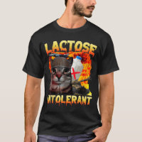 Lactose Intolerant Silly Cat Meme Funny Saying Cat