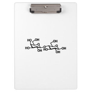 Lactose Milk Structure Clipboard