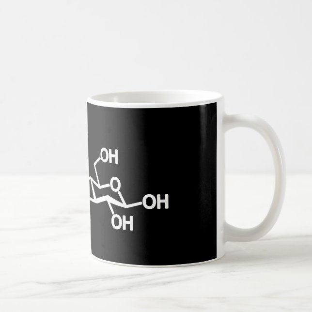 Lactose Milk Structure Coffee Mug (Right)
