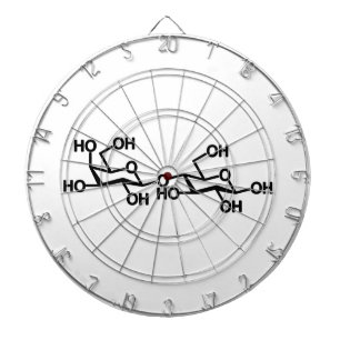 Lactose Milk Structure Dartboard