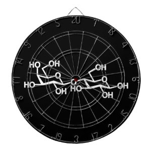 Lactose Milk Structure Dartboard