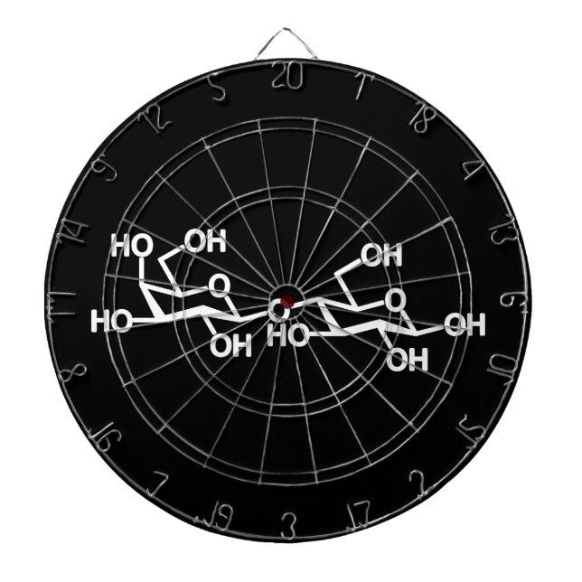 Lactose Milk Structure Dartboard (Front)