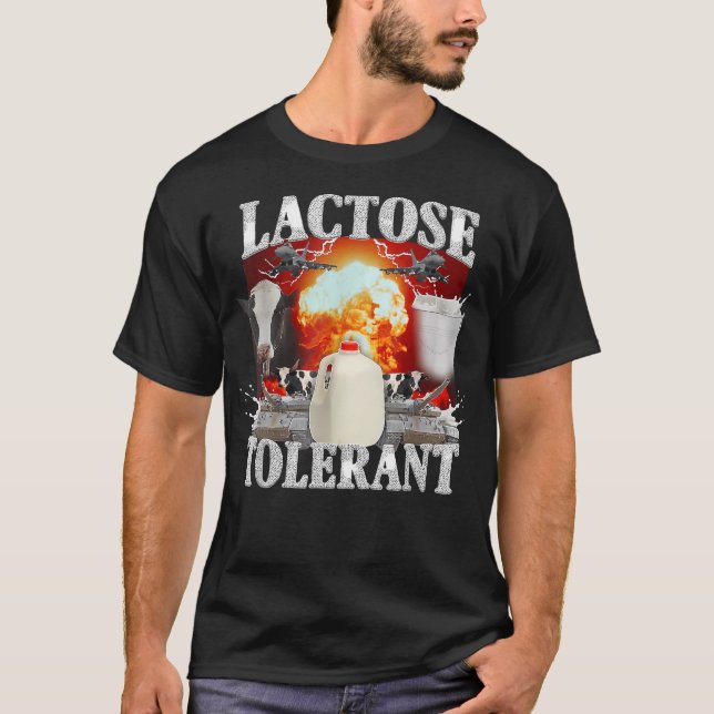 Lactose Tolerant T-Shirt (Front)