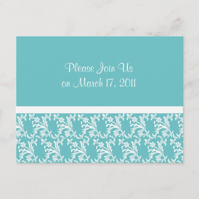 Lacy Elegance Postcard (Front)