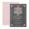 Lacy Flower Birthday Cake Chalkboard Invitation
