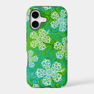 Lacy Hibiscus Pattern iPhone 5 Case