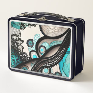 Lacy Lady Metal Lunch Box