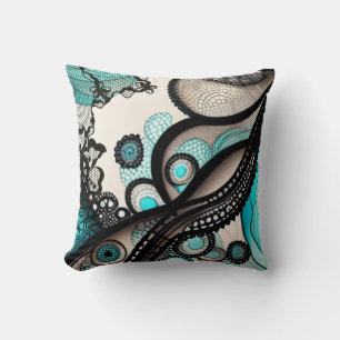Lacy Lady Throw Pillow