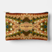 Lacy Peacock Rouffes Nom personnalisé Sacs