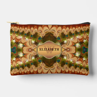 Lacy Peacock Rouffes Nom personnalisé Sacs