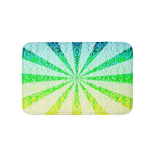 Lacy Sun Burst Bath Mat