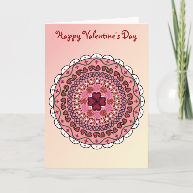 Lacy Valentine's Day Card (Front)