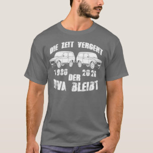 Lada Niva 4x4 Offroad Car (2) T-Shirt