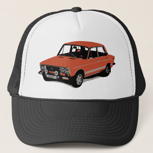 Lada - The Soviet Russian Car Trucker Hat (Front)