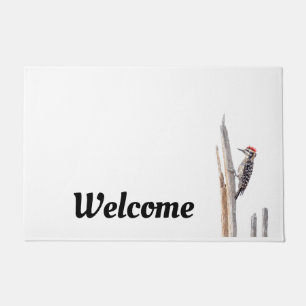 Ladder-Backed Woodpecker Doormat