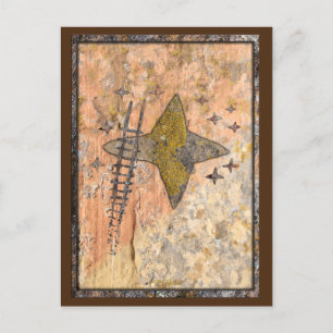 Ladder to the Stars Talking Canyons, New Mexico Postcard