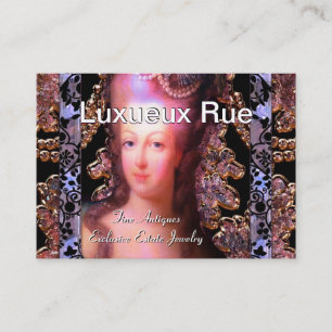 Ladee Plume French Baroque Business Card