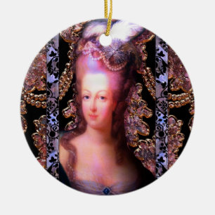 Ladee Plume French Baroque Ceramic Ornament